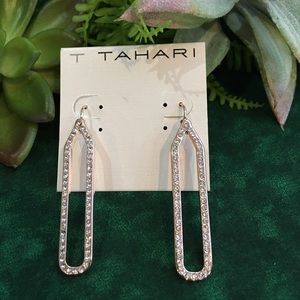 T Tahari Goldtone Drop Earrings